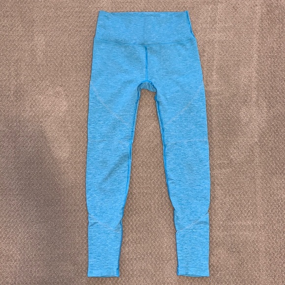 Alphalete Revival R6 blue leggings - Picture 1 of 6